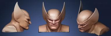 3D model Wolverine Con Base (STL)